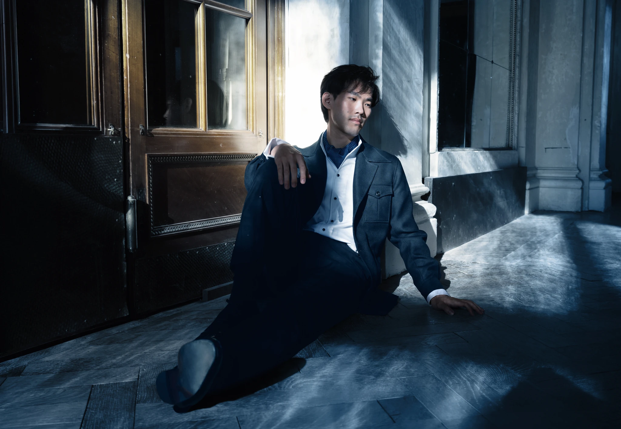 Bruce Liu at the piano
